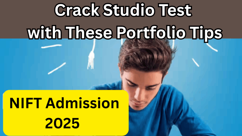 If you're dreaming of joining the National Institute of Fashion Technology, you're not alone. Thousands of creative minds across the country are preparing for NIFT admission 2025, and one of the most critical stages is the Studio Test.

Here’s a practical guide to help you stand out—with smart portfolio strategies and valuable studio test tips you can actually use.

What is the Studio Test?
After clearing the written exams (CAT and GAT), selected candidates are called in for the next stage—the Studio Test. It’s designed to test your real-world creativity and design instincts.

Skills Assessed in the Studio Test
Creativity and innovation

Material handling and model-making

Time and resource management

Aesthetic sense and conceptual clarity

Communication of design ideas

Depending on the program, you might also face personal interviews or group discussions.

Why a Portfolio Matters for NIFT Admission 2025
A portfolio isn’t just a folder of your work—it’s a visual diary of your creative journey. For NIFT admission 2025, it plays a vital role in helping the panel understand your personality and thought process.

Key Elements of a Strong Portfolio
Aspect	What It Should Include
Originality	Personal sketches, unique concepts, DIY models
Variety	Use of multiple media like digital art, pencil, fabric, etc.
Presentation	Neat layout, consistent formatting, labeled sections
Storytelling	Your creative process explained clearly
Relevance	Work aligned with the course you're applying for

Portfolio Ideas to Explore
Looking to add more impact to your portfolio? Here are some theme ideas:

Theme	Project Suggestion
Sustainable Fashion	Use upcycled fabric or trash-to-trend designs
Indian Culture	Create textile patterns inspired by regional crafts
Social Awareness	Visual stories on climate change, gender equality, etc.
Self-Reflection	Mood boards, sketches or collages of your journey

Must-Know Studio Test Tips
The studio test is more hands-on than theoretical. Follow these studio test tips to perform at your creative best.

1. Practice with Limited Materials
Studio tests often provide simple materials like paper, pins, straws, etc.

Get used to creating models using everyday items.

2. Train for Time-Bound Creativity
Practice creating prototypes within 30–45 minutes.

Learn to prioritize concept over perfection.

3. Sharpen Your Visualization Skills
Think in 3D. Practice converting ideas into tangible models.

Build mock objects using cardboard, fabric, or even clay.

4. Keep a Daily Sketchbook
Record ideas, doodles, patterns, and color combos.

This helps you explain your thought process better during interviews.

5. Make Your Personality Shine
The jury wants to see you—your values, style, and originality.

Add personal narratives or emotional depth to your work.

Quick Checklist for the Studio Test
Here’s what you should do in the days leading up to your Studio Test:

 Organize your portfolio neatly

 Prepare short explanations for each piece

 Practice mock test scenarios

 Read up on basic design principles

 Stay calm and well-rested before the test

FAQs about NIFT Admission 2025 and Studio Test
Q1. How long is the NIFT Studio Test?
The test usually lasts 2–3 hours, depending on your chosen course. Tasks can include 3D modeling, material exploration, and problem-solving challenges.

Q2. How many works should I include in my portfolio?
Aim for 15–20 solid pieces that showcase your skills and thought process. Quality is more important than quantity.

Q3. Can I include digital work in my portfolio?
Absolutely. If you’ve worked with digital art, fashion illustrations, or 3D models, include printed samples or a QR code linking to them.

Q4. Is a portfolio mandatory for all courses?
No, it depends on the program. For design-related courses, a portfolio is essential. For management and technology programs, focus more on interviews and written tests.

Final Thoughts
Getting through the NIFT admission 2025 process requires more than just talent—it takes preparation, passion, and strategic effort. Your studio test is a chance to tell your story without saying a word.

Use these studio test tips to practice smartly, build a meaningful portfolio, and walk into the test room with confidence. The panel isn't just looking for designers—they’re looking for thinkers, storytellers, and innovators.

Good luck—your creative future starts here.