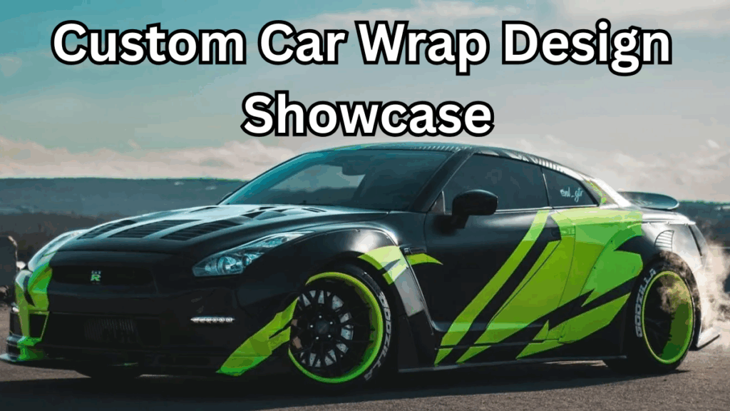 Custom Car Wrap Design Showcase – Govt College of Art & Design 2025