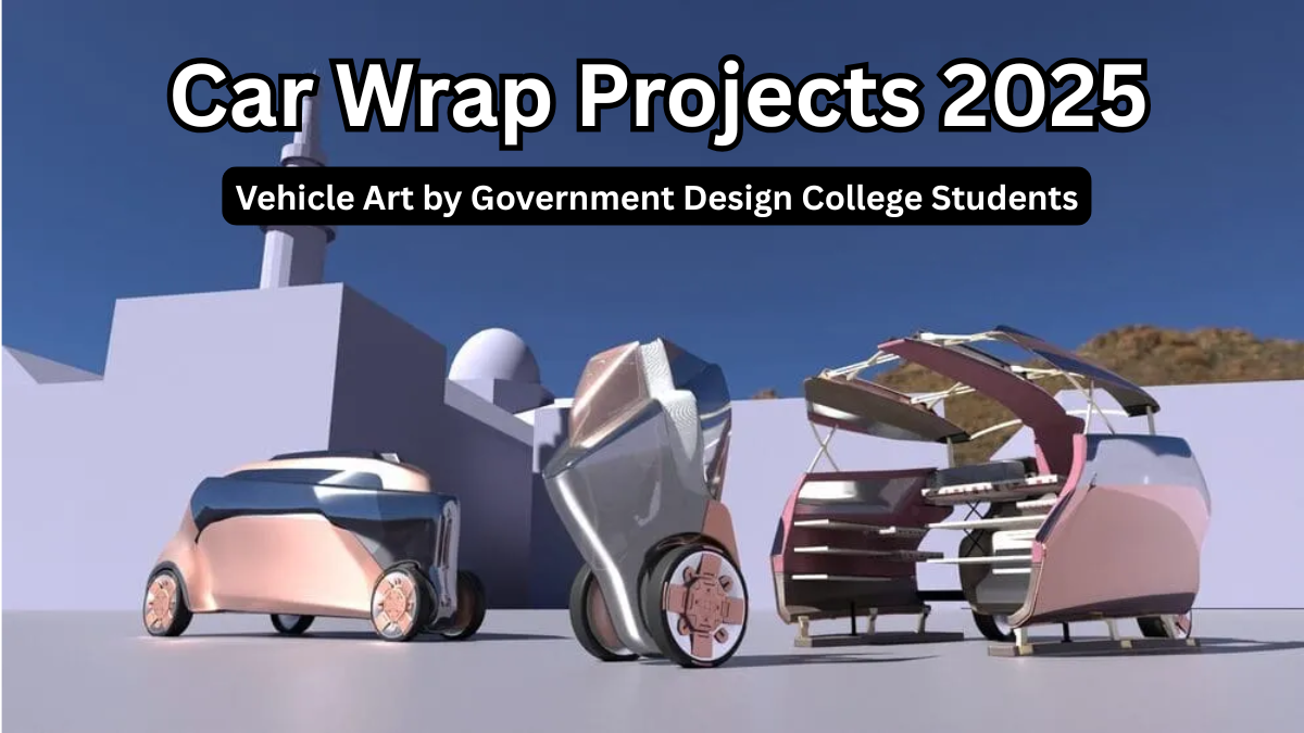 In 2025, India’s automotive scene is getting a stylish twist — thanks to the bold creativity of students from Government Design Colleges. These young minds are transforming everyday cars into rolling canvases through Car Wrap Design Projects that push the boundaries of vehicle aesthetics innovation. Let’s take a closer look at this fascinating blend of design, technology, and public imagination. Why Car Wrap Design Projects Are Gaining Momentum In a world where branding and personal expression matter more than ever, car wraps have emerged as a fresh medium. But in 2025, it’s not just about marketing. It’s about storytelling, sustainability, and student-led innovation. Key Reasons Behind the Buzz Design Meets Mobility: Cars are no longer just for travel — they’re mobile galleries showcasing visual design. Affordable Customization: Wrapping allows for stylish transformations without the cost of a paint job. Educational Impact: Students gain real-world experience, collaborating with automotive and design mentors. Government Support: Several design colleges received funding to turn public service vehicles into art statements. Not Just Wraps — It's Innovation on Wheels The 2025 cohort has taken Car Wrap Design Projects to a whole new level. Here are the main themes that emerged: Design Theme Purpose Example Vehicles Eco-conscious Aesthetics Promoting green driving and awareness Electric taxis, city buses Cultural Heritage Celebrating Indian traditions Inter-state tourist vehicles Futurism & Tech Representing India’s digital growth Campus shuttle EVs Local Identity Reflecting city-specific elements Municipal garbage trucks Each project combined bold graphics, regional storytelling, and sustainability — perfect examples of vehicle aesthetics innovation in action. Student Voices: What They Had to Say Aarya Mehta, NID Ahmedabad “It’s surreal to see your digital art printed and wrapped on a real car that people use every day. It gave me confidence and direction.” Ravi Iyer, IDC IIT Bombay “We used biodegradable wrap material and UV-protected inks — sustainability was a big part of our mission.” Real-World Collaborations Several institutions partnered with local transportation departments and eco-startups. The top collaborators included: SmartCommute India Foundation Brihanmumbai Electric Supply and Transport (BEST) Kerala State Road Transport Corporation (KSRTC) MG Motors Student Incubation Program These partnerships allowed students to explore how Car Wrap Design Projects could influence both public perception and design career paths. What’s Next for Vehicle Aesthetics Innovation? With the overwhelming success of this initiative, many design colleges are planning to: Launch national inter-college design competitions Host public voting for car wrap prototypes Partner with automotive brands for live demo projects Publish an annual catalog showcasing wrap concepts for commercial use Clearly, vehicle aesthetics innovation is no longer a niche pursuit — it’s driving mainstream design thinking forward. FAQs Q1: What are car wrap design projects? A: These are student-led design initiatives where cars are covered in custom-designed wraps to serve aesthetic, cultural, or promotional purposes. Q2: Why are government design colleges involved? A: Government institutions offer platforms for students to apply their skills in real-world, socially impactful projects — often backed by government funding or partnerships. Q3: Is this part of vehicle aesthetics innovation? A: Absolutely. Car wraps are a bold and dynamic example of how design can elevate everyday vehicles into art forms while exploring sustainability and creativity. Q4: Can these designs be commercialized? A: Yes. Many of the top-performing wraps are being reviewed by private companies and city councils for broader implementation across fleets.