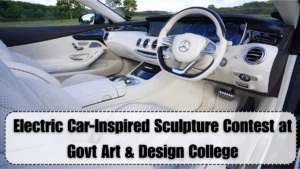 Electric Car-Inspired Sculpture Contest at Govt Art & Design College