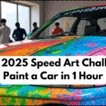 Govt’s 2025 Speed Art Challenge – Paint a Car in 1 Hour