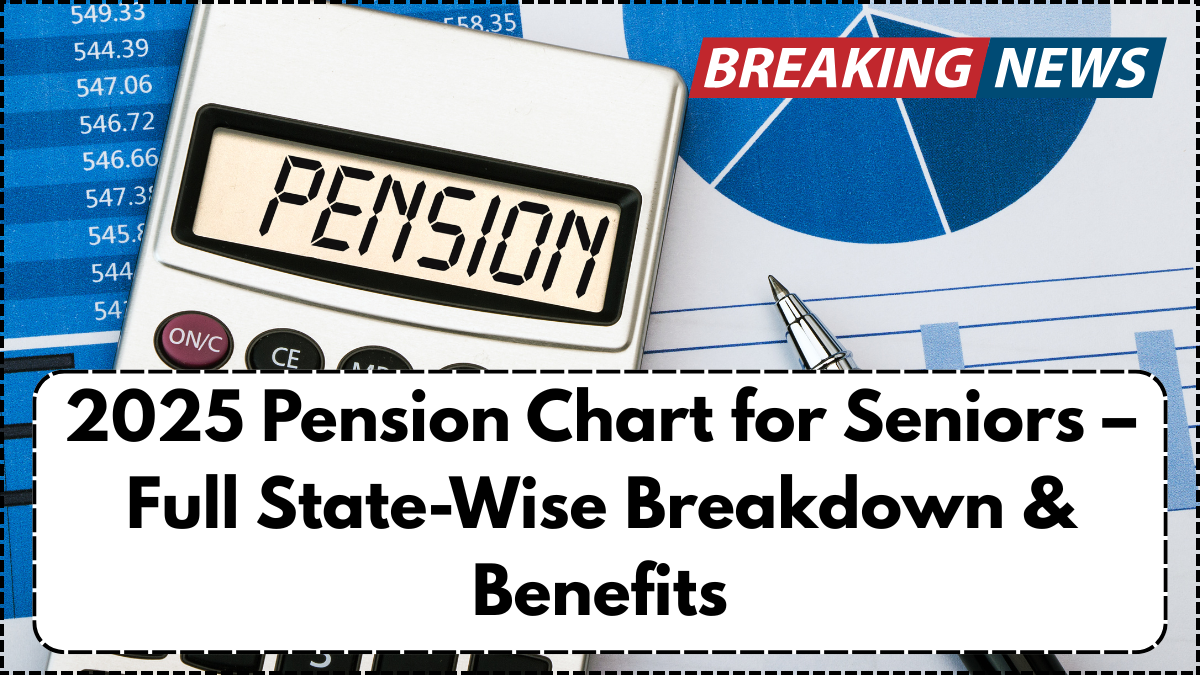 2025 Pension Chart for Seniors – Full State-Wise Breakdown & Benefits