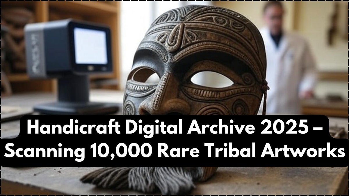 Handicraft Digital Archive 2025 – Scanning 10,000 Rare Tribal Artworks