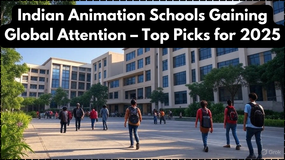 Indian Animation Schools Gaining Global Attention – Top Picks for 2025