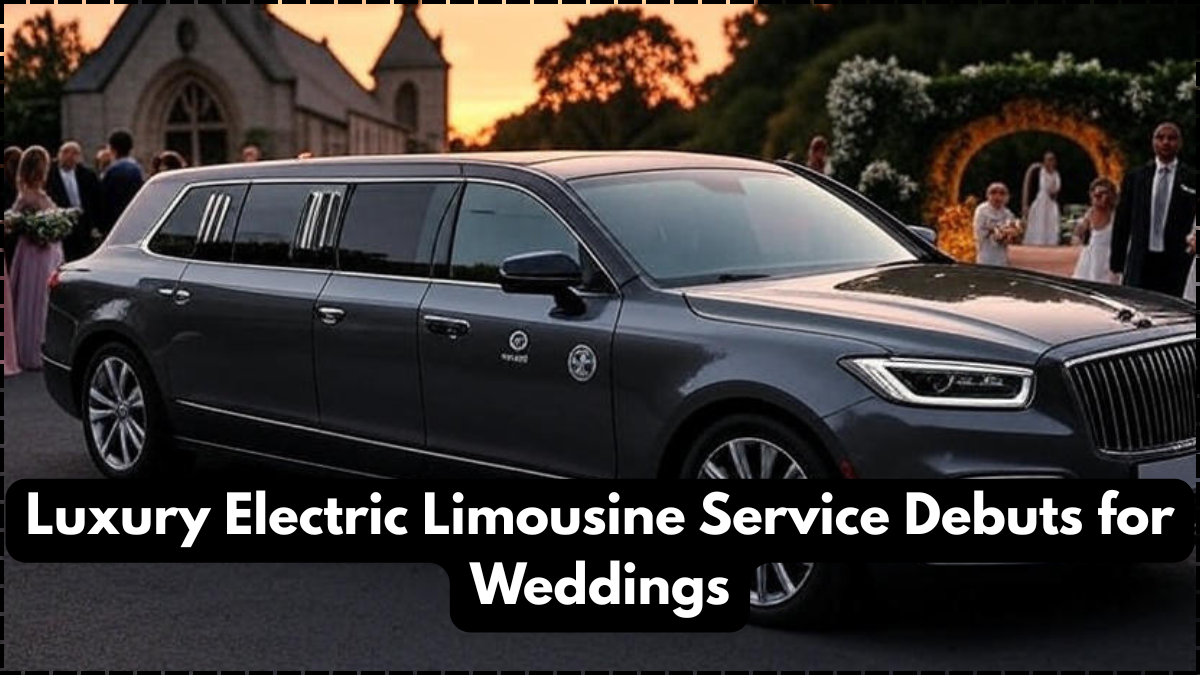 Luxury Electric Limousine Service Debuts for Weddings