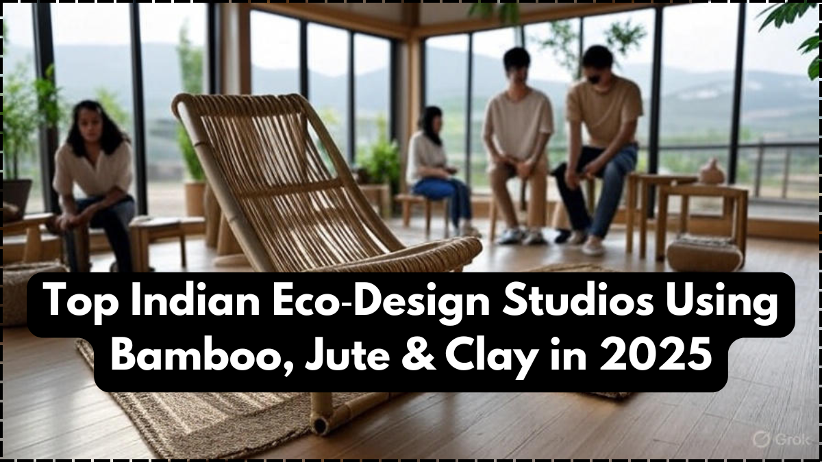 Top Indian Eco‑Design Studios Using Bamboo, Jute & Clay in 2025