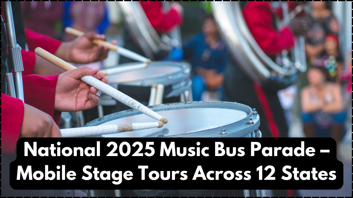 National 2025 Music Bus Parade – Mobile Stage Tours Across 12 States