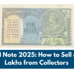 Rare ₹1 Note 2025: How to Sell & Earn Lakhs from Collectors