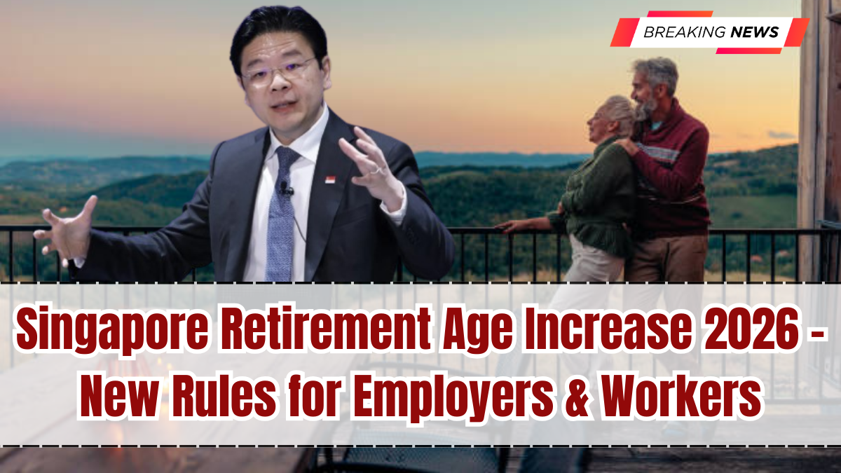 Singapore Retirement Age Increase 2026 – New Rules for Employers & Workers