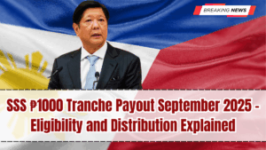 SSS ₱1000 Tranche Payout September 2025 – Eligibility and Distribution Explained