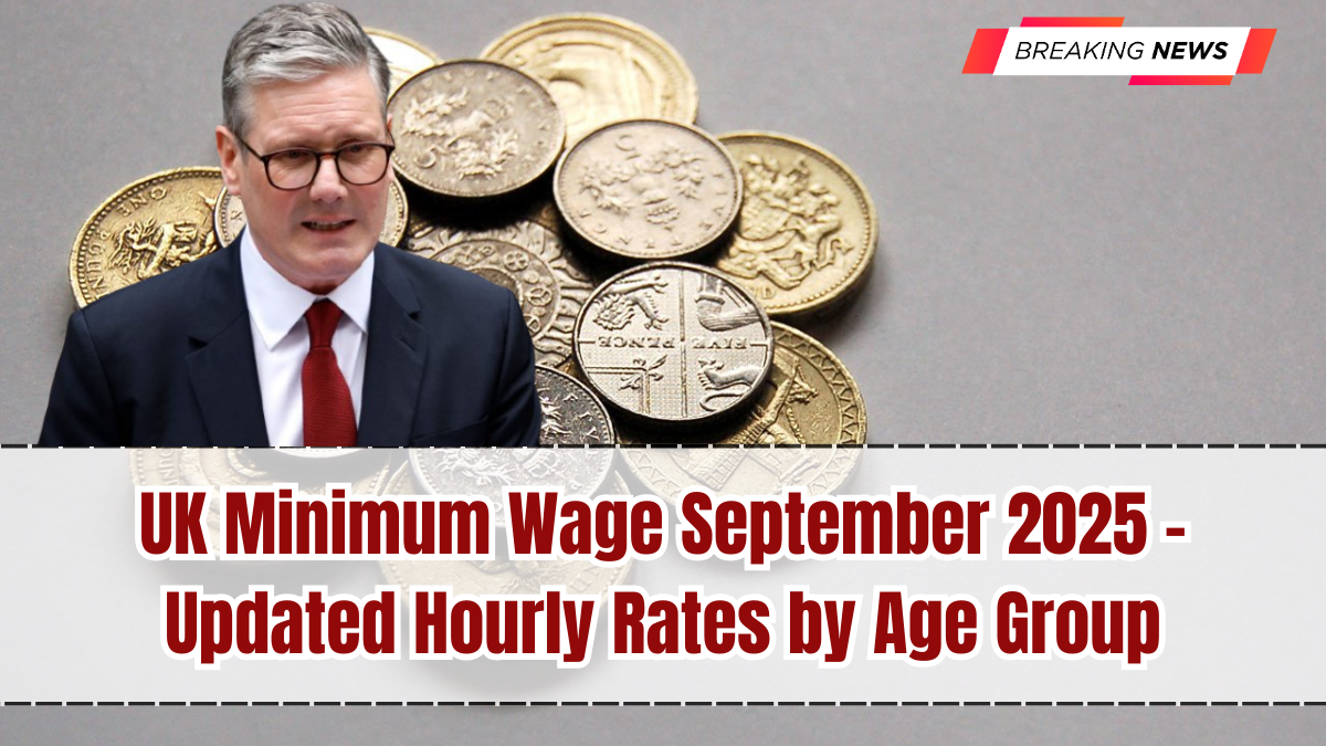 UK Minimum Wage September 2025 – Updated Hourly Rates by Age Group