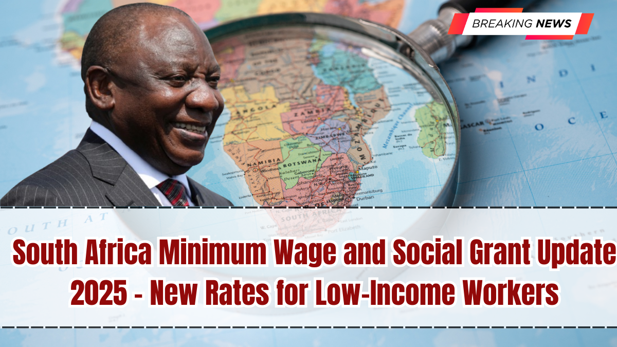 South Africa Minimum Wage and Social Grant Update 2025 – New Rates for Low-Income Workers