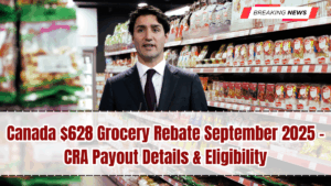 Canada $628 Grocery Rebate September 2025 – CRA Payout Details & Eligibility