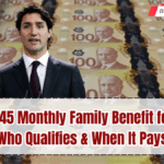CRA’s $445 Monthly Family Benefit September 2025 – Who Qualifies & When It Pays