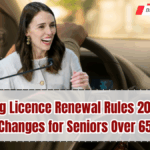 NZ Driving Licence Renewal Rules September 2025 – New Changes for Seniors Over 65