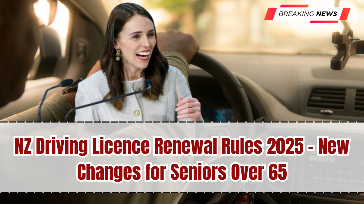 NZ Driving Licence Renewal Rules September 2025 – New Changes for Seniors Over 65