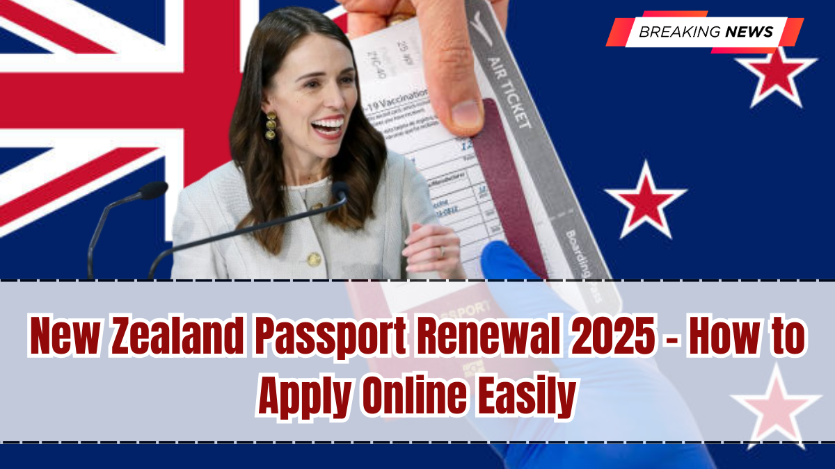 New Zealand Passport Renewal September 2025 – How to Apply Online Easily